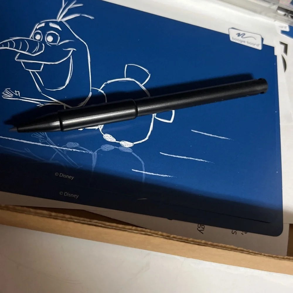 Write and erase Boogie board
